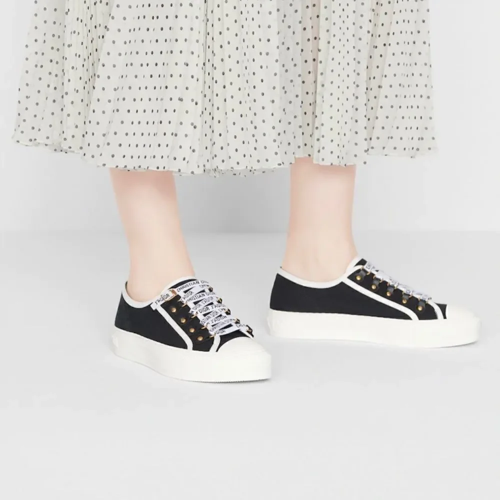 Dior canvas low top sneakers size 40.5 - Picture 2 of 13